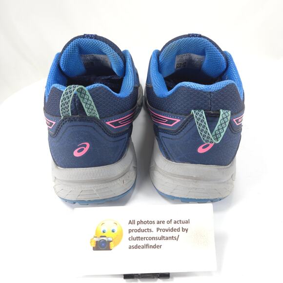 Asics Gel-Venture 7 Athletic Lace Up Running Shoes Womens Size 7.5 1012A476 Blue - Picture 3 of 9